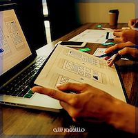 ارائه وایرفریم اولیه سایت پیش از شروع طراحی